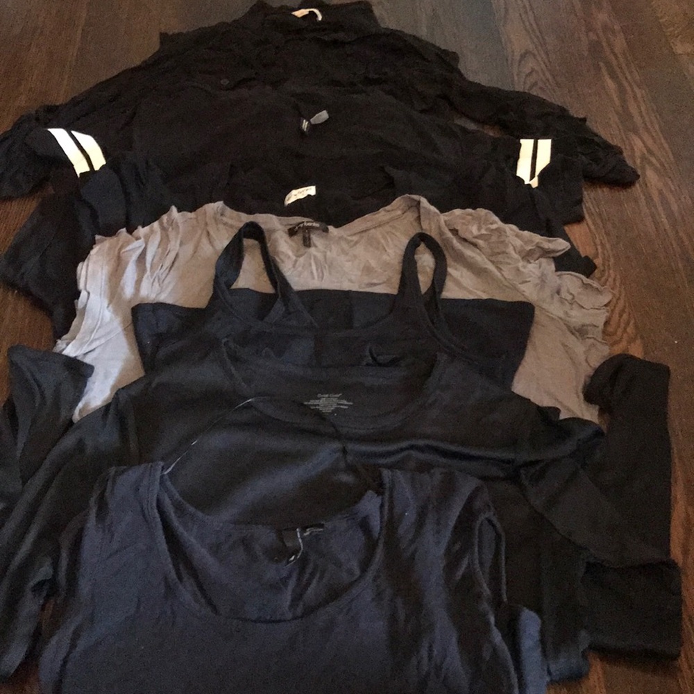 7 black shirt for $10